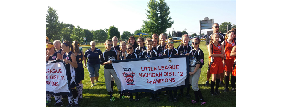 2013 Major Girls District Champions